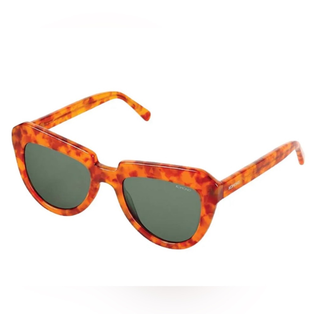 Komono Sunglasses NEW Stella Caramel cat eye - Picture 3 of 7